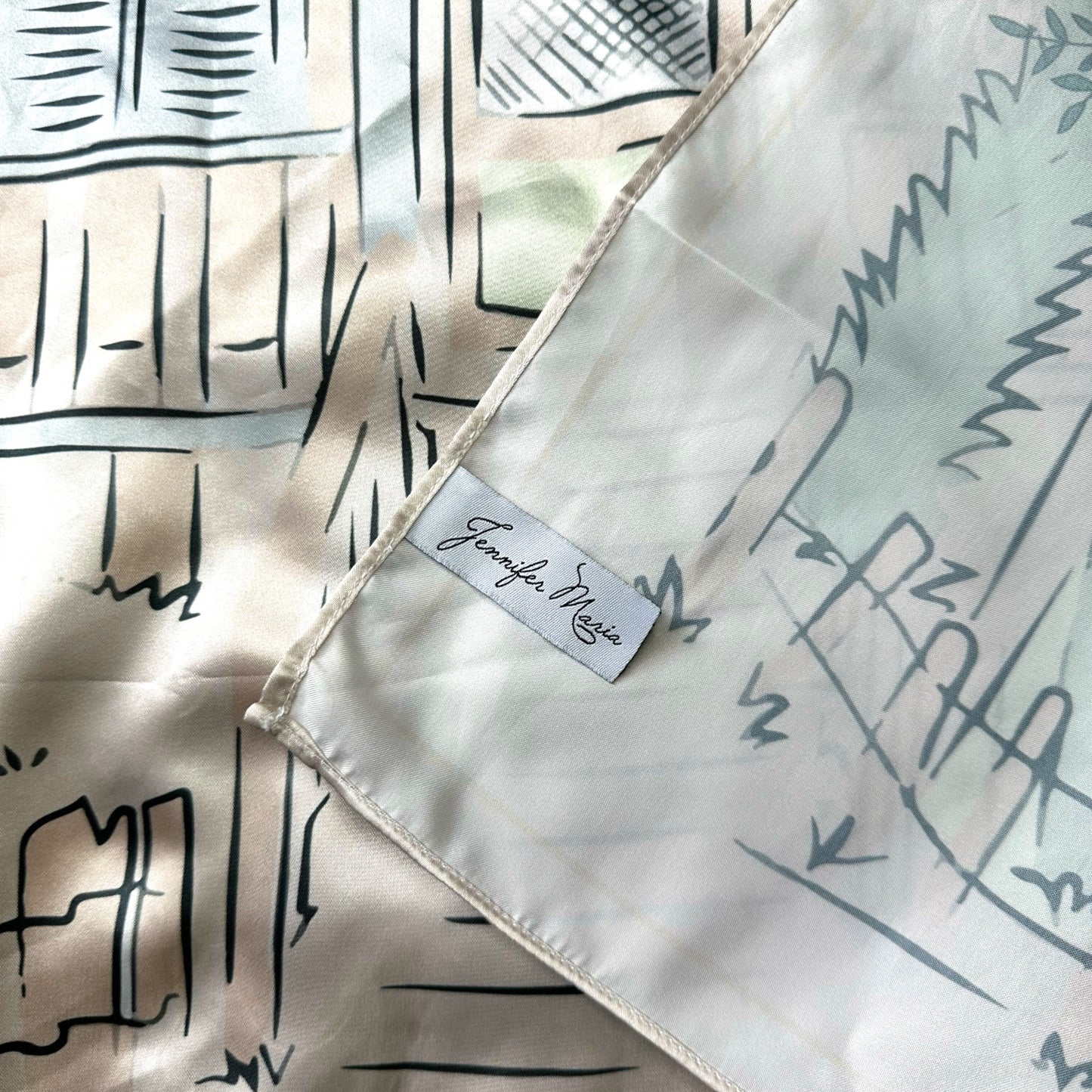 The Satin Scarf